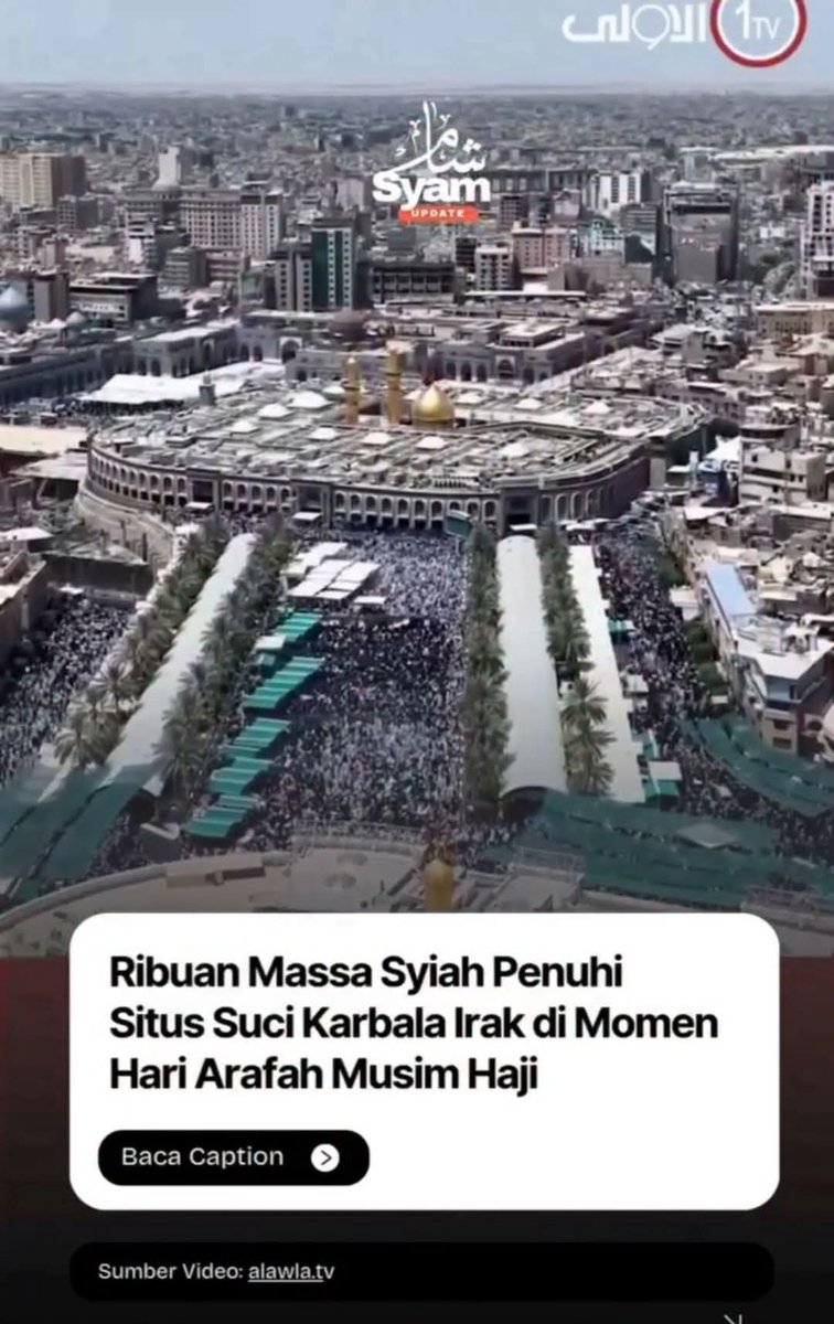 EdSoekoco's tweet photo. Pendukung iran syiah ada yg haji ke karbala kah ?? Apa lg yg mencaci maki imam masjidil haram, di persilahkan haji ke karbala https://t.co/NWekNnqlp5