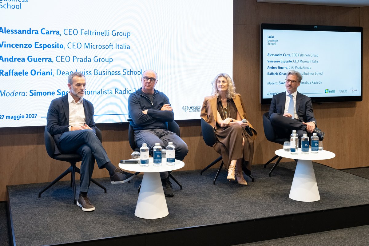 UniLUISS's tweet photo. Inaugurata la nuova sede di @LuissBusiness a Milano.

Al taglio del nastro, il Presidente #Luiss Giorgio Fossa, il Presidente Luiss Business School Luigi Abete, il Dean Raffaele Oriani, il Presidente della Regione Lombardia Attilio Fontana e il Sindaco di Milano Giuseppe Sala. https://t.co/wtLt0ONwoI