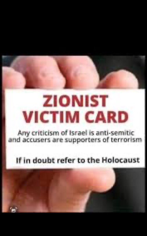pauljg1956's tweet photo. Israel have run out of these cards,
the world sees them for what they are…Genocidal murdering psychopaths. https://t.co/ndjbGVwZiT