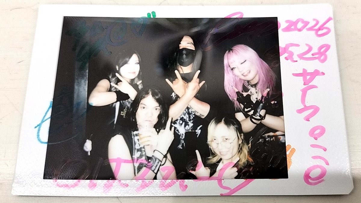 haruhi_1991nat's tweet photo. #MyLittleDevil@渋谷CYCLONEを離脱！Twilightさん主催でした♫実にマイデビらしいゴリッゴリのセトリでこのメンバーって🥹これまでの固定メンがいない寂しさもあるけど今のマイデビにはこのサプライズがいい刺激になる🤘しばらく間が開くけど次のライヴも楽しみにしてるぞー‼️ https://t.co/worEXkgYQf