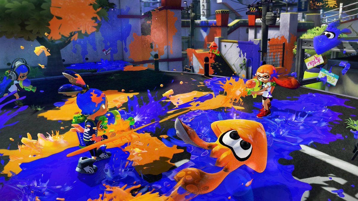 SplatUK_'s tweet photo. Splatoon is 11 years old today! 🎂 https://t.co/4z4tCkacr6
