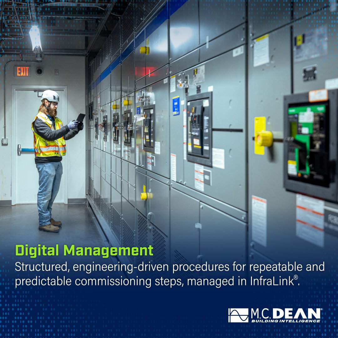 mcdean's tweet photo. During #ElectricalSafetyMonth2026, we’re spotlighting the 𝘊𝘰𝘮𝘮𝘪𝘴𝘴𝘪𝘰𝘯𝘪𝘯𝘨 𝘚𝘢𝘧𝘦𝘵𝘺 𝘗𝘳𝘢𝘤𝘵𝘪𝘤𝘦𝘴 behind safe energizations. With qualified training, engineering‑led procedures, and embedded #safety support, we reduce risk across #modular commissioning. https://t.co/29s70WixNm