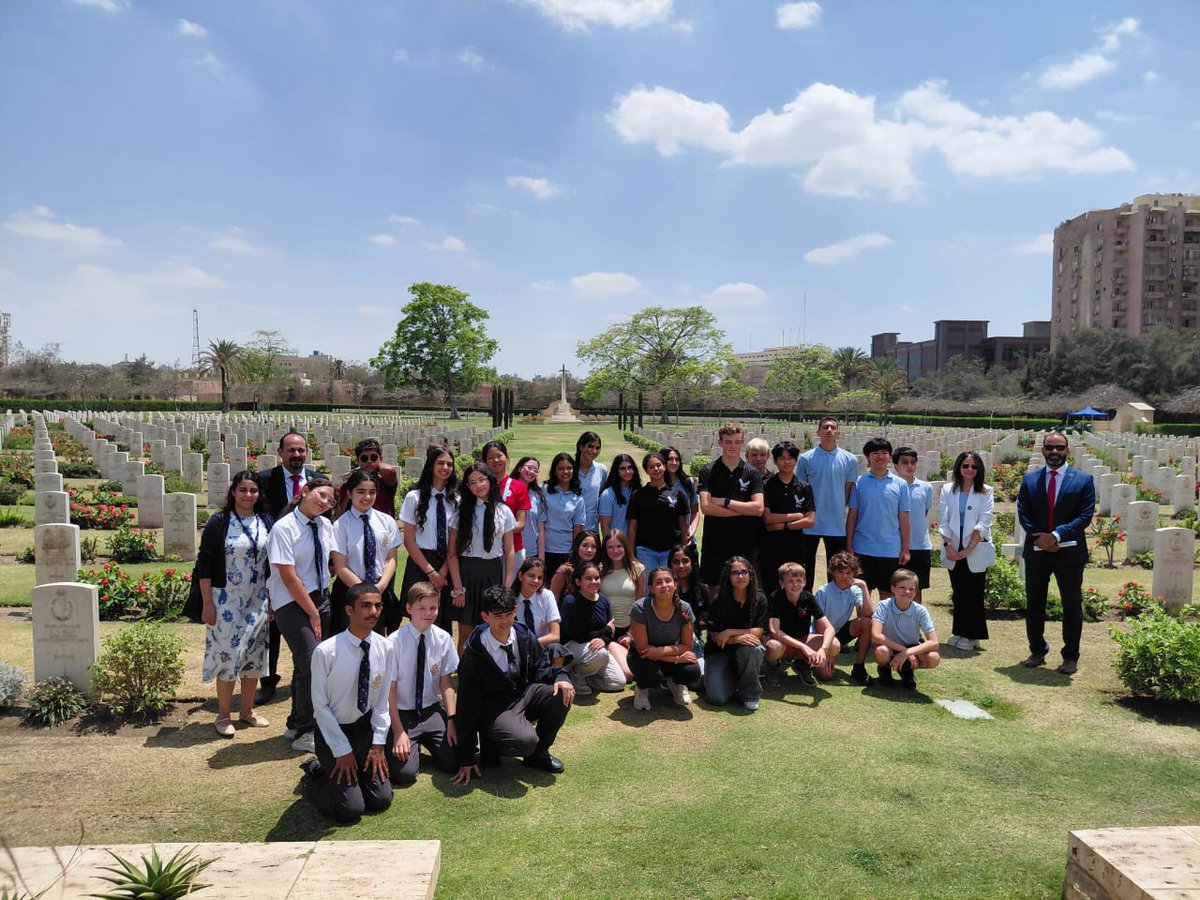CWGC's tweet photo. We were delighted to welcome many visitors to our cemeteries across Africa during War Graves Week, connecting young people with the stories we preserve through educational activities led by our local teams. 

Here are some highlights: 

📷Heliopolis War Cemetery 🇪🇬
📷Nairobi War Cemetery 🇰🇪
