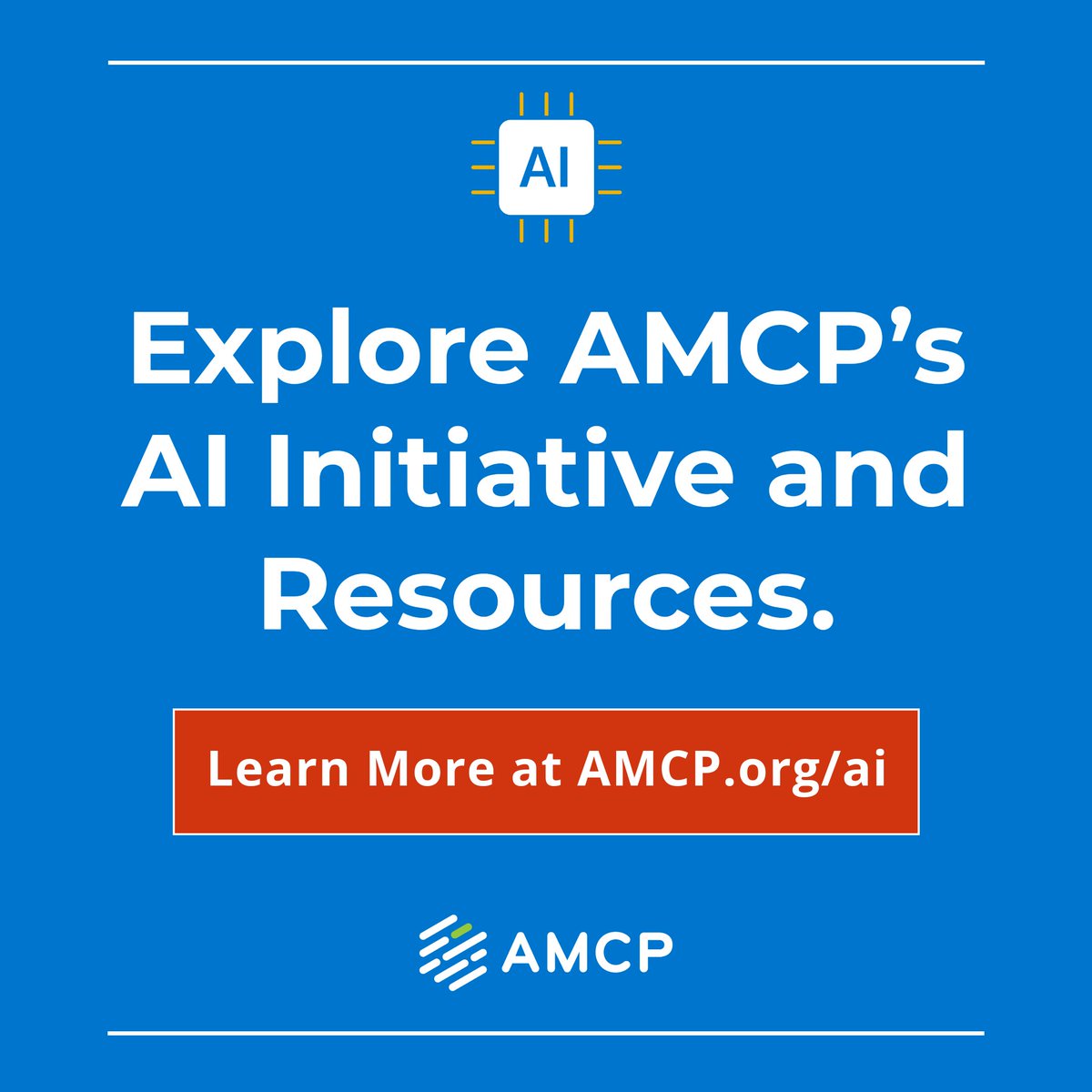 amcporg's tweet photo. AMCP is building standards and best practices for AI in managed care pharmacy

Ensuring patient-centered, ethically sound, and strategically aligned implementation across pharmacy practice and policy. 

Learn more at https://t.co/dcDMTwyiH4
#ManagedCare #Ai #WeAreMCPs https://t.co/HF9rPy7IWr