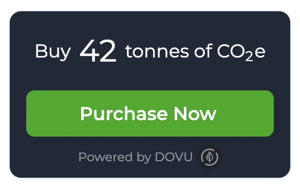 dovuofficial's tweet photo. Just shipped: the DOVU carbon market widget.
Drop it on your site → buyer clicks "Purchase Now" → lands on a pre-populated checkout on https://t.co/Xo5cMCJTBn → done.
Fixed or user-defined tonnage. Branded to your platform. Verified credits. On-chain provenance.
This is how our Carbon Credit Warehouse works in practice ,API/SDK access to our supply, embedded anywhere.
DM us if you want to integrate.
@hedera
