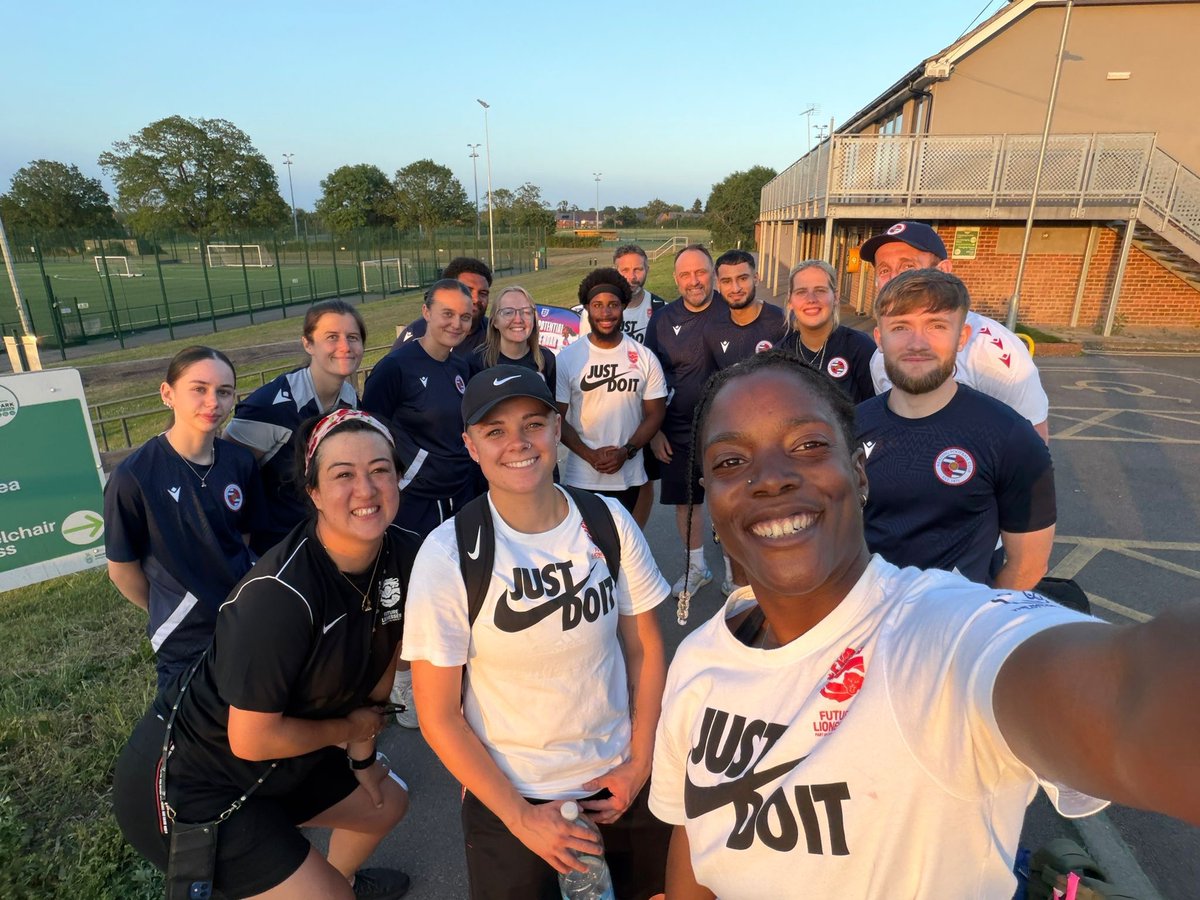 ReadingFCWomen's tweet photo. In collaboration with The FA, we hosted a Discover My Talent Event at Cantley Park on Tuesday.

Players were given the opportunity to showcase their skills and be considered for the @lionesses England Talent Pathway. https://t.co/PMjJReGjIk