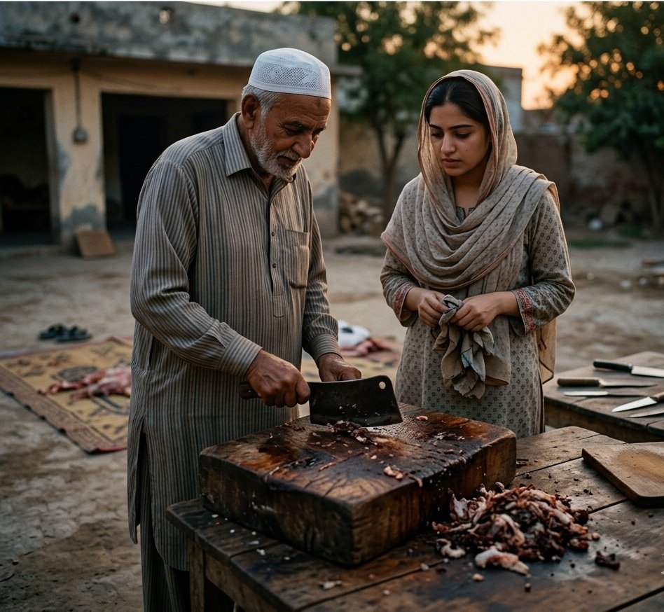 UrduVirsa's tweet photo. بڑی عید کی قربانی تھی. گوشت وغیرہ بن گیا تھا. اب بس بوجھل سی شام چھا رہی تھی. اور قربانی کا تھوڑا بہت سامان ادھر ادھر بکھرا ہوا تھا. چٹائی، جس پر گوشت کی چکنائی لگی تھی. الگ الگ قسم کی چھریاں. مُڈی، بغدا.

ابو نے مجھے وہ سب سمیٹنے کا کہا تھا اور میں برے دل کے ساتھ ایک ایک کر کے سب کچھ اٹھا رہی تھی کہ ابو نے کہا: یہ مُڈی دھو کر رکھنا. اس پر پہلے ہی چکنائی اور گوشت جما ہوا ہے، مزید جم جائے گا.

 اس کی شکل دیکھ کر میرا کلیجہ منہ کو آیا تھا. اب یہ بھی صاف کرنی پڑے گی؟ ابو بھانپ گئے اور قریب آ کر مُڈی کی لکڑی پر چند ایک ضربیں لگائیں. چربی مزید چھوٹے حصوں میں تقسیم ہو گئی. ابو نے بغدے سے ایسے ہی ضرب لگاتے ہوئے ساری چکنائی ایک ساتھ سمیٹ کر ایک طرف کر دی تھی. اور لکڑی کا سارا میل کچیل بھی اس کے ساتھ ہی اتر گیا تھا. مُڈی ایک دم سے صاف لگنے لگی تھی.

اب ابو نے اسے کپڑے سے صاف کیا اور ساتھ ساتھ کہنے لگے: یہ دیکھا ہے کیسے سارا میل کچیل ایک دم سے اتر گیا ہے؟؟ اس پہ جتنا مرضی کپڑا مارتے، یہ نہیں اترنا تھا. اس پر بغدے سے لگائی گئی ضربوں نے اس چکنائی اور چربی کو نرم کیا ہے. اور وہ ایک دم سے ایک ہی بار میں اتر گئی ہے.

جب اللہ نے انسانوں کے دل سے میل کچیل اور خواہشات کی چربی اتارنی ہوتی ہے تو دل پر ایسے ہی ضربیں لگاتا ہے. اس وقت پتا نہیں چلتا کہ ان ضربوں کا کیا مقصد ہے. پتا تب چلتا ہے جب میل ایک دم سے اترتا ہے اور اندر سے صاف ستھرا دل باہر نکل آتا ہے. سطح ایک دم چمکنے لگتی ہے.

انسانوں کے دل ضرب لگنے سے ٹوٹتے نہیں ہیں. خالی ہو جاتے ہیں. چند دراڑیں آتی ہیں اور ساری محبتیں نکل جاتی ہیں. دل میں کچھ نہیں رہتا. تم نے سورت نمل میں وہ آیت پڑھی ہے؟
"جب بادشاہ کسی بستی میں داخل ہوتے ہیں تو اس کو برباد کر دیتے ہیں اور اس کے عزت داروں کو ذلیل کر دیتے ہیں؟" 

جب اللہ جیسے بادشاہ نے دل جیسی بستی میں آنا ہو تو وہ اس میں داخل ہونے سے پہلے ہر اس چیز کو نکال دیتا ہے جس کی اس سے پہلے یہاں عبادت کی جاتی تھی. سارے انسان، سارے تعلقات، سارے رشتے، ساری خواہشات.

 ہر چیز کی اہمیت دل سے نکل جاتی ہے. اس کے بعد جب ان خواہشات نفس کا میل کچیل دل سے الگ ہو جاتا ہے تو اللہ اس پاک صاف بستی میں قدم رکھتا ہے کیونکہ اس کے شایانِ شان جگہ ہی وہ ہے جہاں اس کے علاوہ اور کسی کے ہونے کا تصور بھی نہ ہو

وہ لوگ خوش قسمت ہیں جن کے دلوں پر ضرب لگتی ہے. ان کے دل ٹوٹتے ہیں. زندگی سے ساری محبتیں نکل جاتی ہیں. دل کی سطح پر جگہ جگہ گھاؤ اور شگاف نظر آتے ہیں. کیونکہ یہی وہ لوگ ہیں جن کے دل بہت جلد ایک مہربان خدا کی میزبانی کے لیے سجائے جائیں گے. جو آج بظاہر زحمت میں ہیں لیکن کل کو ان پر ہونے والی رحمت پر دنیا رشک کرے گی.

تو بچا بچا کے نہ رکھ اسے، تیرا آئینہ ہے وہ آئینہ
کہ شکستہ ہو تو عزیز تر ہے، نگاہِ آئینہ ساز میں! 

منقول