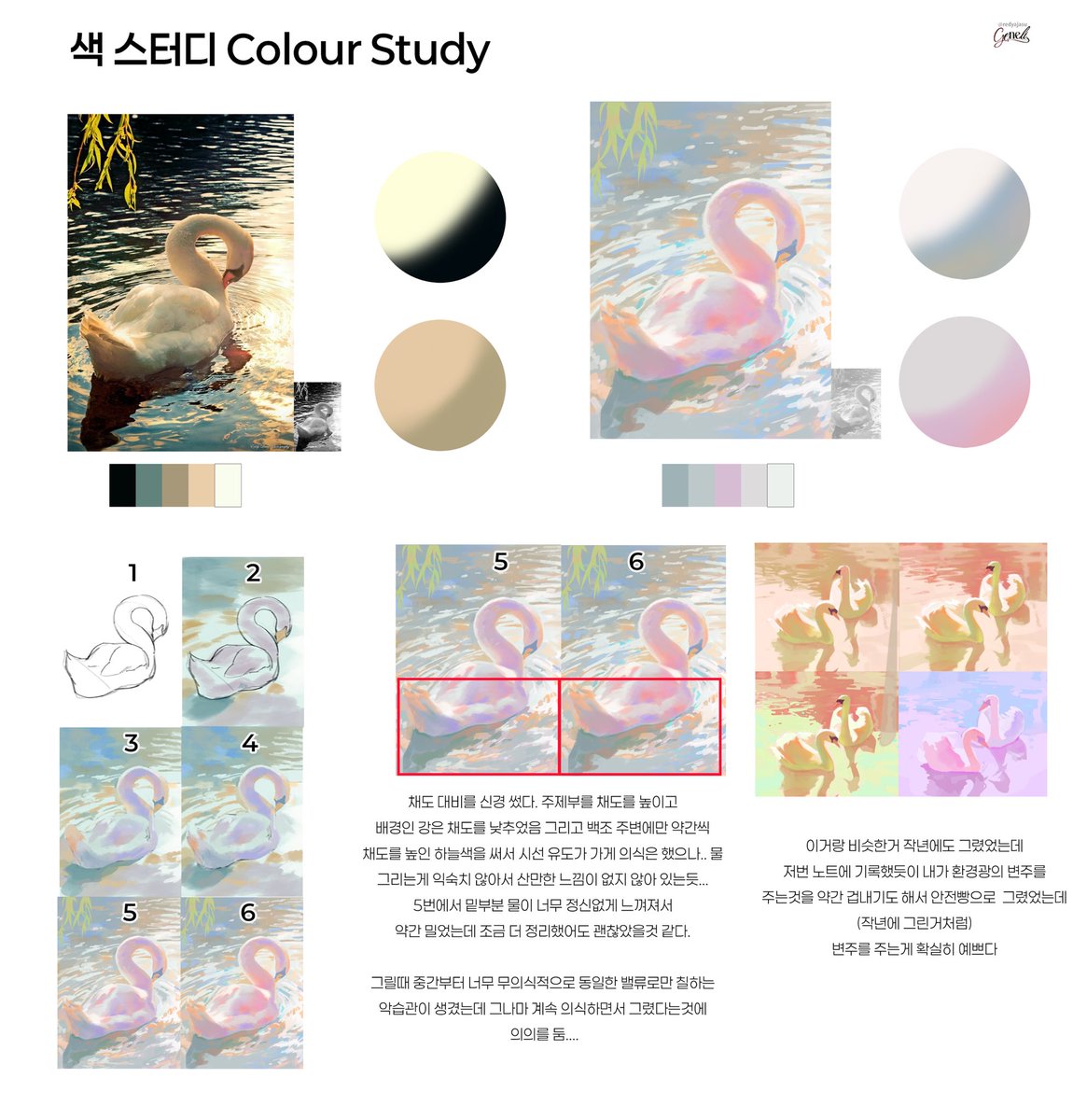 redyajasu's tweet photo. 白鳥🦢
Colour Study 5/30 https://t.co/sZTx1oPuFm