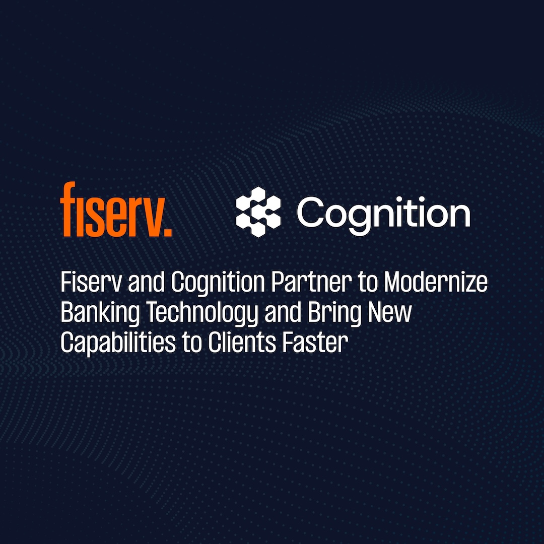 Fiserv's tweet photo. Fiserv is partnering with @cognition to bring Devin into our engineering environment - helping accelerate how we build and deliver new capabilities for the clients we serve. 

Accelerating modernization. Bringing new capabilities to clients, faster. https://t.co/OS5oFosKHu