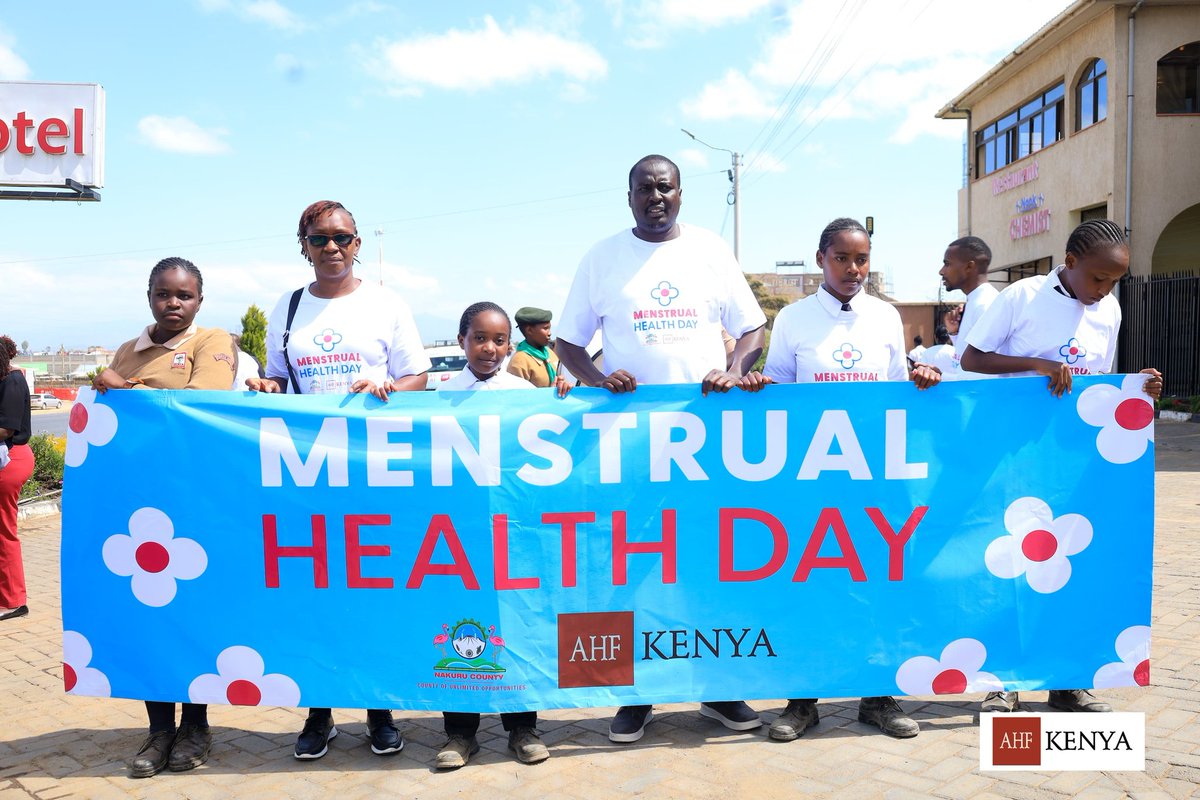 WanjikuMerci's tweet photo. Shoutout to the incredible teams such as @ahfafrica @ahfkenya working on the ground to distribute pads, build safe hygiene spaces, and advocate for policy changes 
@AHFcares @ahfkenya @AYARHEP_KENYA @GirlsActIntl (4/5) https://t.co/3uMom9LWvX