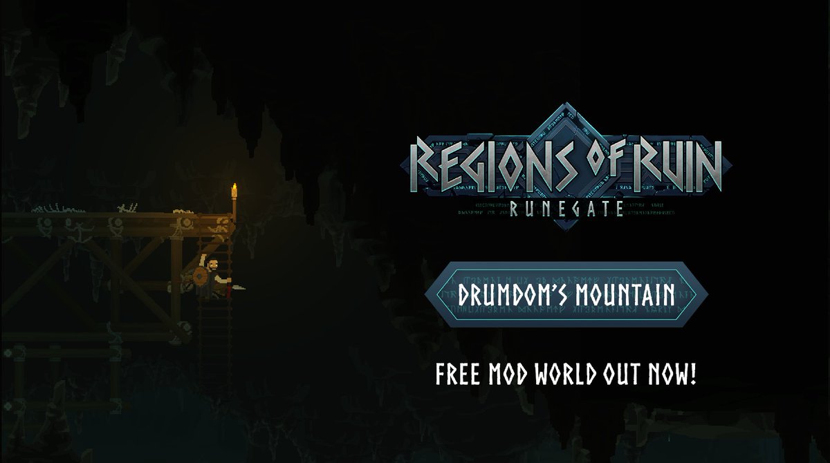 Gameclaw_Studio's tweet photo. Dorfs! Your next adventure has arrived.

Check out Drumdom's Mountain NOW on Steam! 🗻
https://t.co/bdFdEAPQZK https://t.co/dALxrpJ1V2