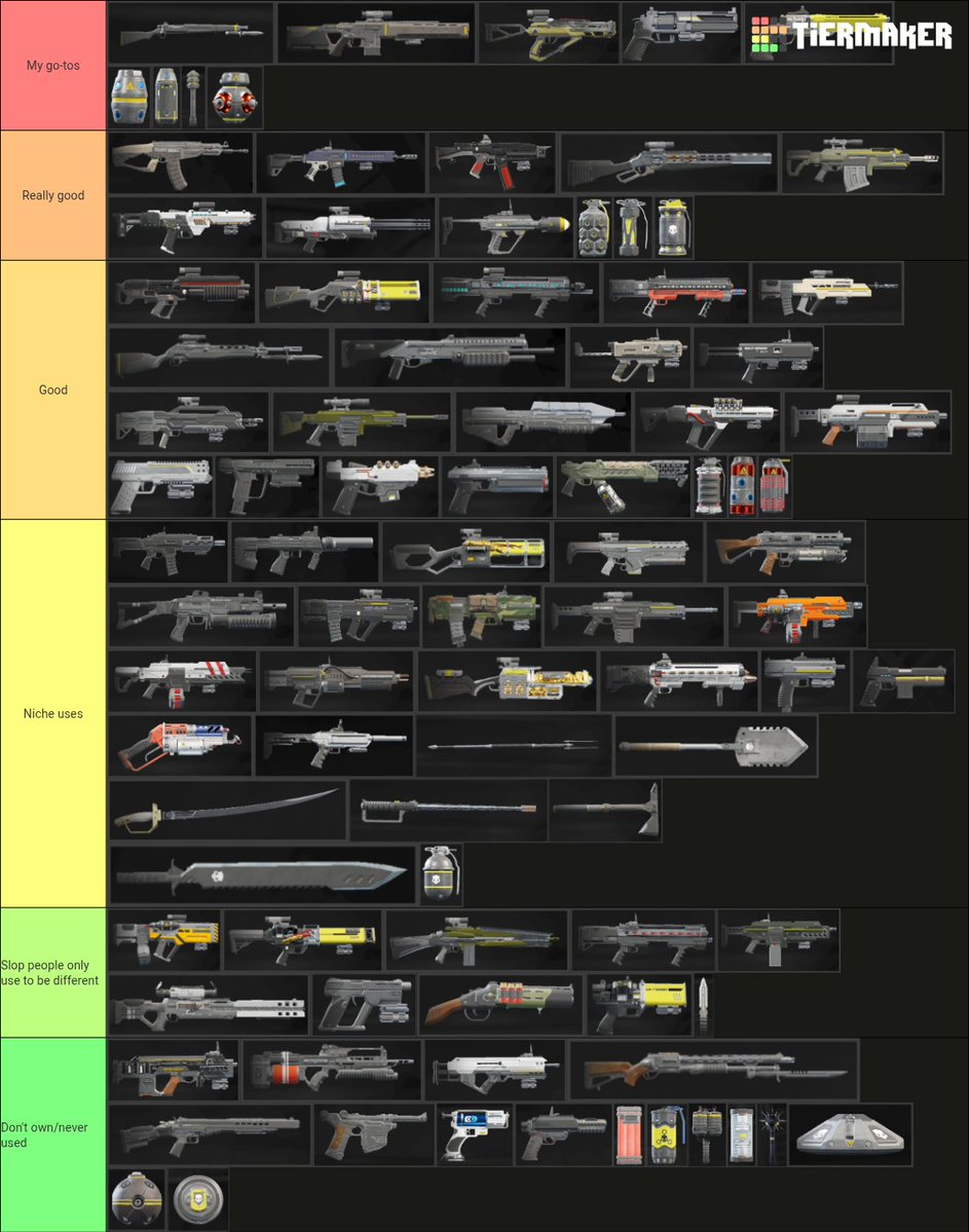 Democraticflag's tweet photo. "Another one." This time primaries, secondaries, and grenades. https://t.co/mjDpdySLh2