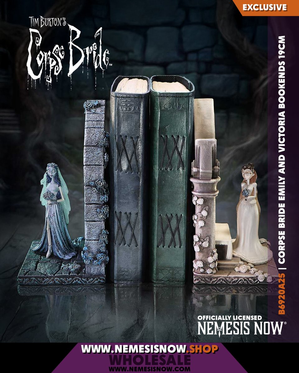NemesisNow's tweet photo. Forever yours… on display or in use? 💙
Explore the Corpse Bride collection at https://t.co/DEa8lsYEvc
 — which piece would you choose first?

#CorpseBride https://t.co/TSGtmeGwCd