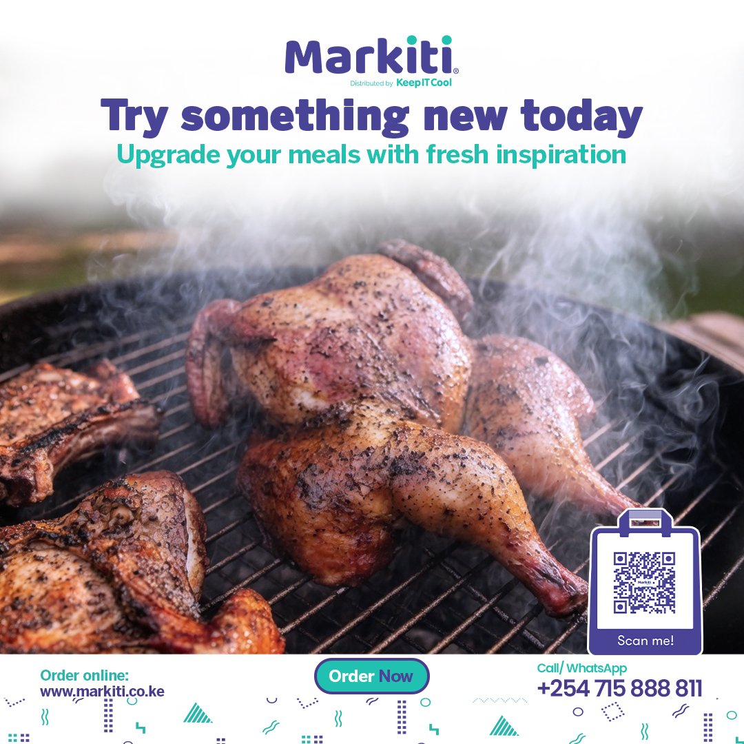 Markitiapp's tweet photo. You see that new recipe you’ve been wanting to try? 👀
Try it with some fresh chicken from Markiti 🐔✨

Order kupitia MyOneApp under Shop &amp; Gifts and let’s make cooking more exciting 🍲 https://t.co/KrIPzgkm0s