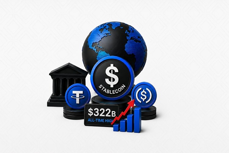 Cryptwerk_com's tweet photo. 🔷 Stablecoin Market Hits $322 Billion as Polygon, Sui, MoneyGram, and Tether Expand Blockchain Payments

https://t.co/KMb0ZIUJlZ https://t.co/GjjXF2kNo1