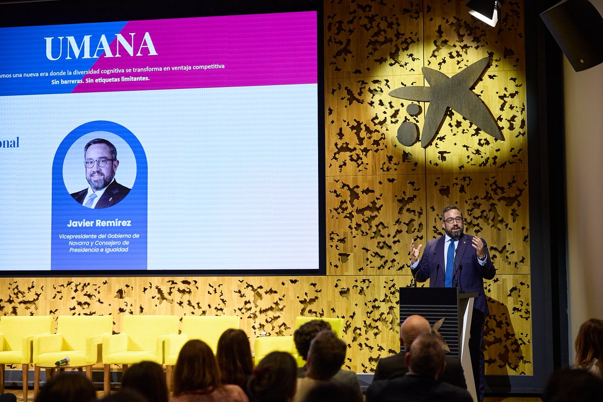 gob_na's tweet photo. 👥 Presentada en Madrid #UMANA, una iniciativa de colaboración público-privada para la inclusión laboral de personas con discapacidad a través de entornos tecnológicos

@javierremirez: "la tecnología solo tiene sentido si mejora la vida de las personas”

https://t.co/KOOCNhvtBF https://t.co/bg6O27MkoE