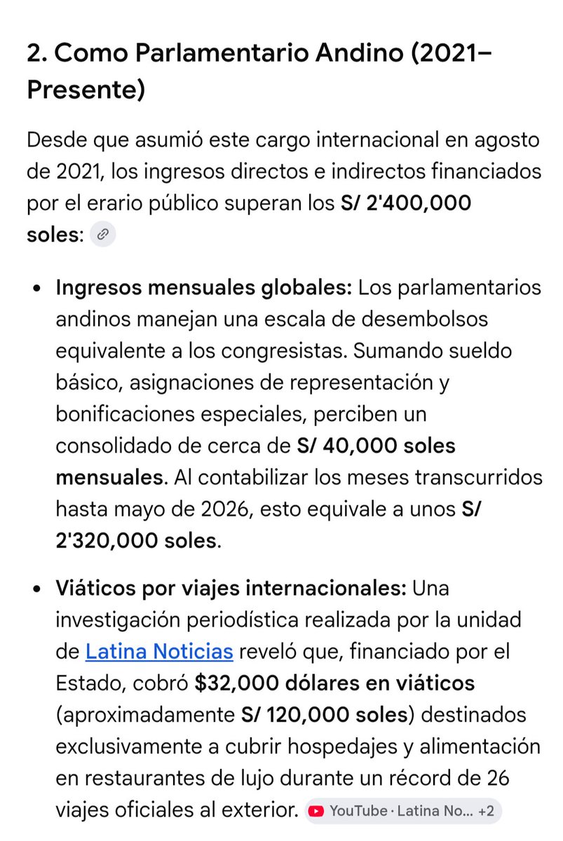 moskitobite70's tweet photo. @RadioPopularPe @JNE_Peru Galarreta ha cobrado del estado por no hacer nada más de 2 millones. Por calentar el asiento (si es que tuvo que hacerlo en realidad). Pero claro, los caviares son otros. https://t.co/EqY9BQo0Nc