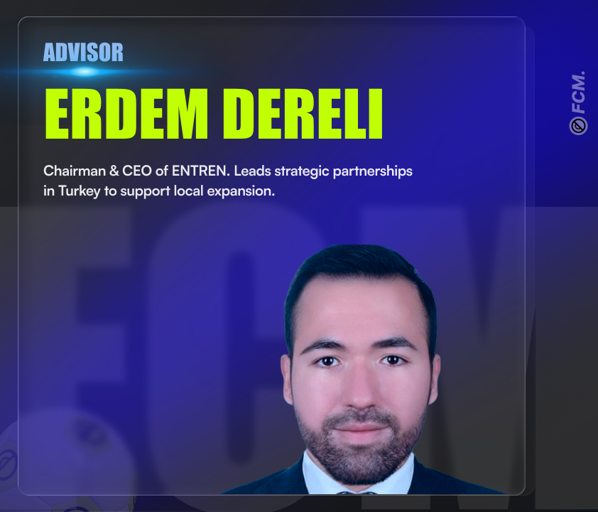 fcmdotfun's tweet photo. FCM is going to Turkey. 🇹🇷
We're proud to welcome Erdem Dereli as an official FCM Advisor.

Chairman and CEO of ENTREN.
A strategic leader with established partnerships across Turkish sport, business, and media. 
Erdem will lead FCM's local expansion in Turkey - one of the most football-passionate and crypto-active markets in Europe.

Welcome Erdem 👋
https://t.co/G57jvAL1jK