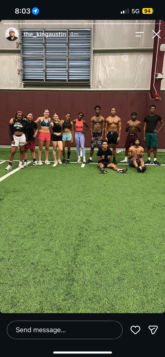 Ahowell2028's tweet photo. https://t.co/4ORwwvyFNg

I love getting my 7am workout with these athletes getting ready to go play their sport at the next level after this summer. they are a huge inspiration! #godragons @Ap07Pitt @CoastRecruitsSB @PrepSoftball @TopPreps @JoelWorthington @SilvestriniVal https://t.co/fl2Z9DOecb