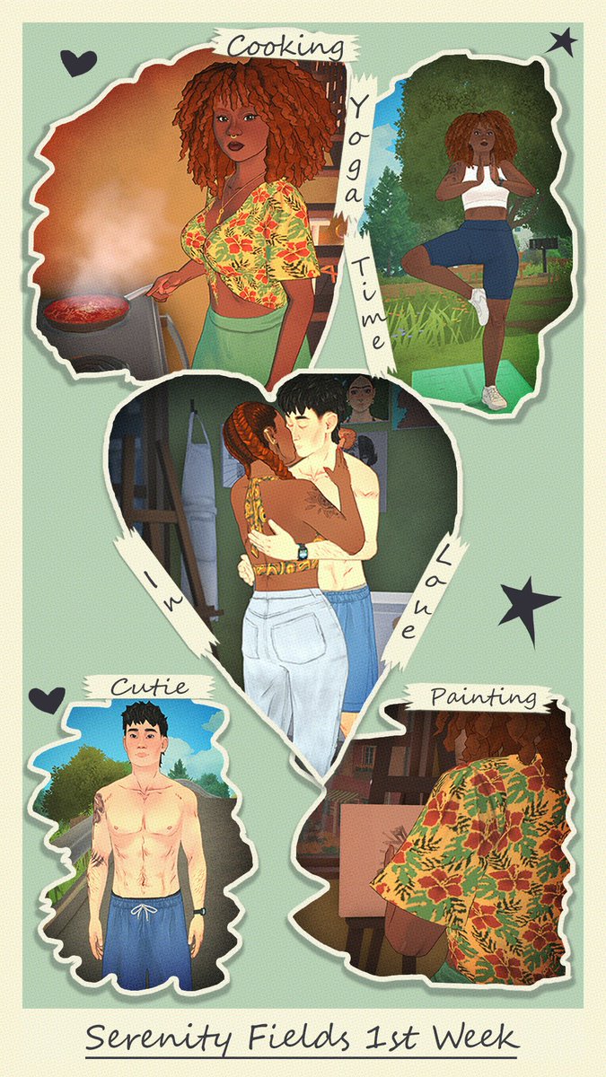 Alexis_Loner's tweet photo. Serenity Fields first week in #Paralives finished oh I do indeed love this game https://t.co/vLupaDmGO7