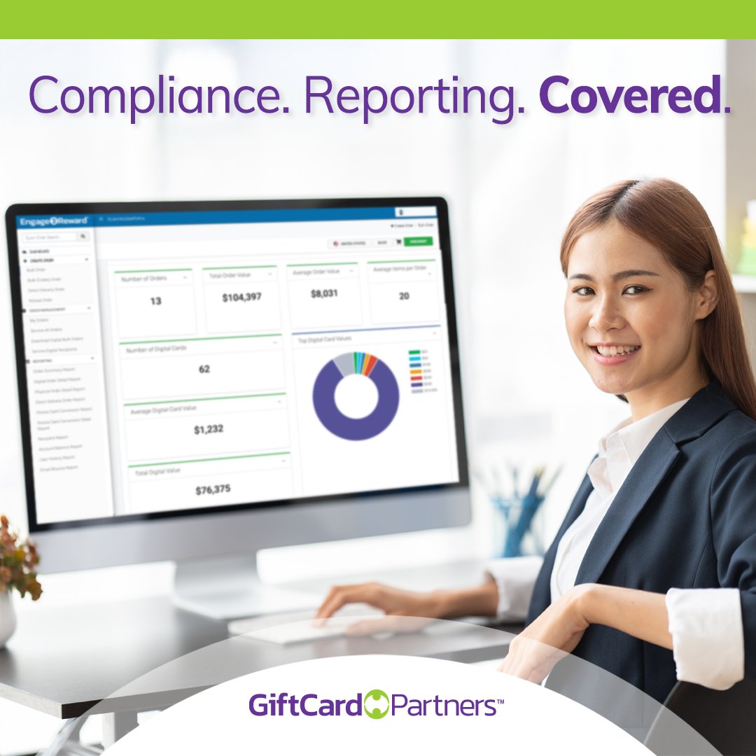 GiftCardPartner's tweet photo. Gift card programs = more than distribution.
Compliance. Reporting. Operations. We handle the complexity so you can focus on growth.
Learn more: https://t.co/WtlHWr91sg https://t.co/51bs45qOIn