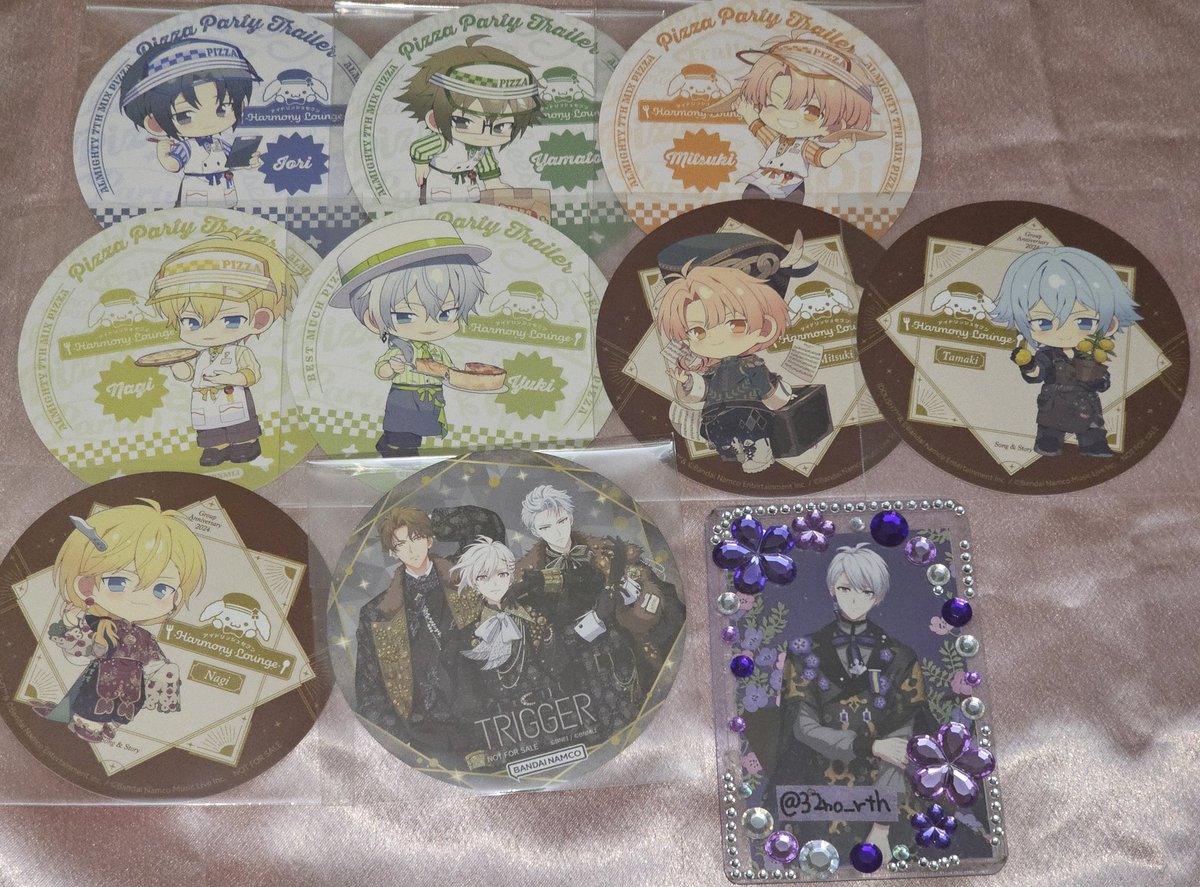 32no_rth's tweet photo. [交換]アイナナ アイドリッシュセブン アニメイトカフェ アニカフェ 特典 コースター EXPO フード特典

譲→〇一織 大和 三月 環 ナギ 〇千 〇TRIGGER

求→壮五 トウマ

※郵送(🙇‍♀️初回様リトリン必読🙇‍♀️)or手渡し(31日水道橋、他リトリン記載場所)
※求はどちらも🍕
※壮五決まるまで〇は壮五とのみ https://t.co/qVwTpMOPz7