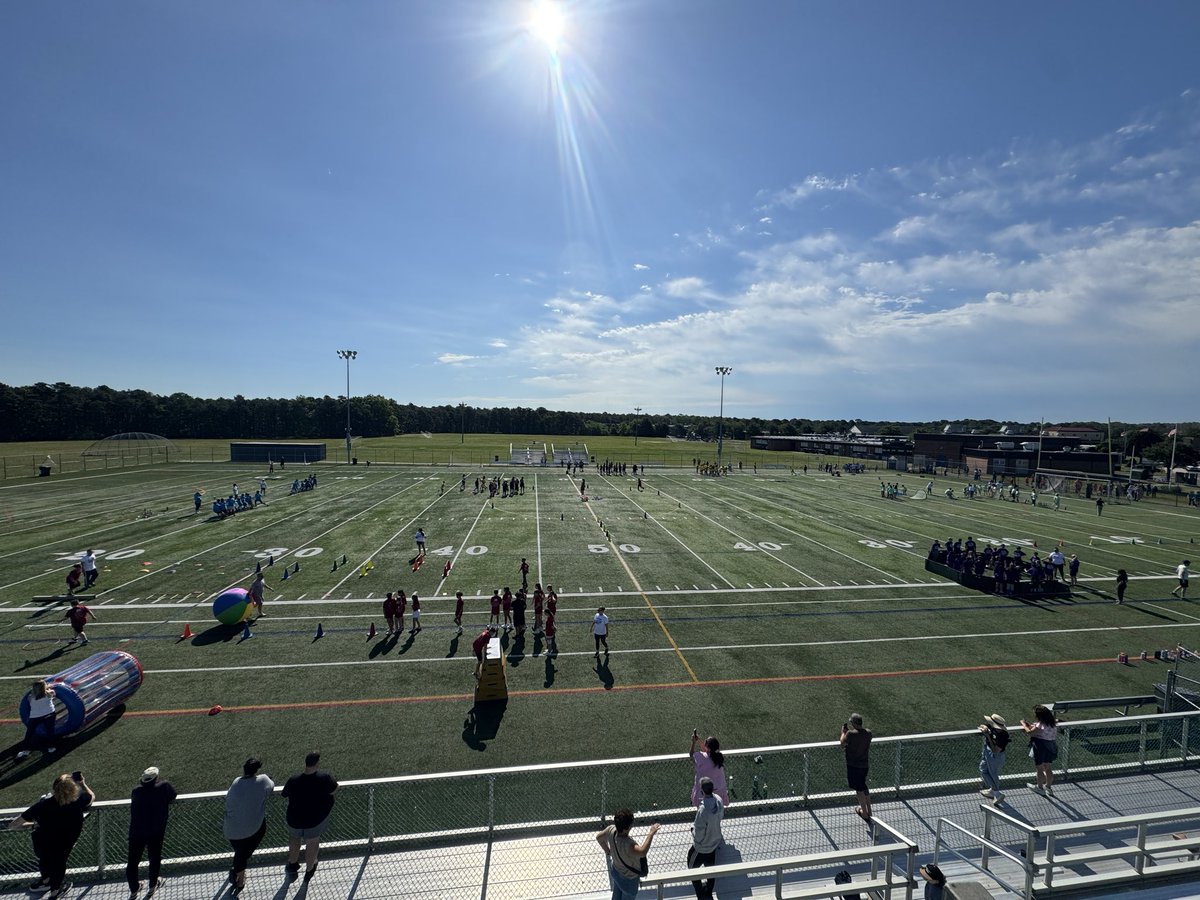 CoachProsapio's tweet photo. Field Day 2026 from the top of the press box! https://t.co/s9HAeiZjZ5