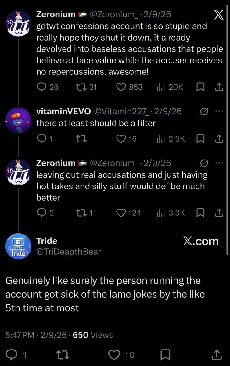 GDtwt Confessions and Takes tweet media