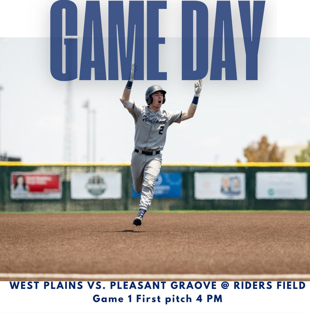 WPlainsBaseball's tweet photo. ‼️GAME DAY‼️

The Wolves travel to Frisco for Game 1 of the State Semifinals Final Series vs. Pleasant Grove!

🏟️: Riders Field
🕐: 4:00 PM
📺: NFHS
🌡️: 🌤️81

@WPlainsFB @WPHSbooster @CanyonAthDept @PressPassSports https://t.co/LRaPoy06Pa