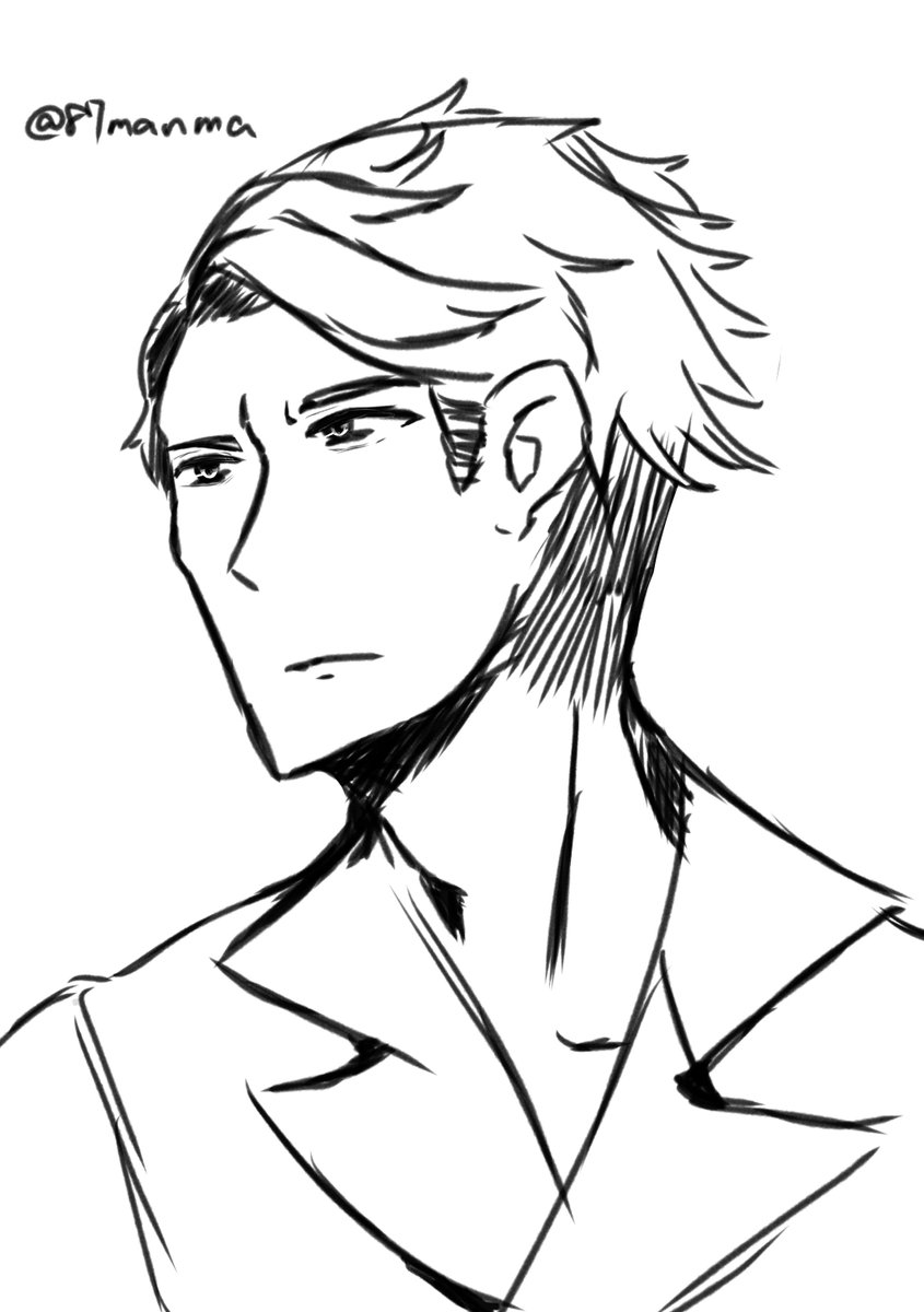 87manma's tweet photo. 最近絵を描いてなかったのでリハビリをしてました
落書き若ノキ https://t.co/kuJeAIK5n5