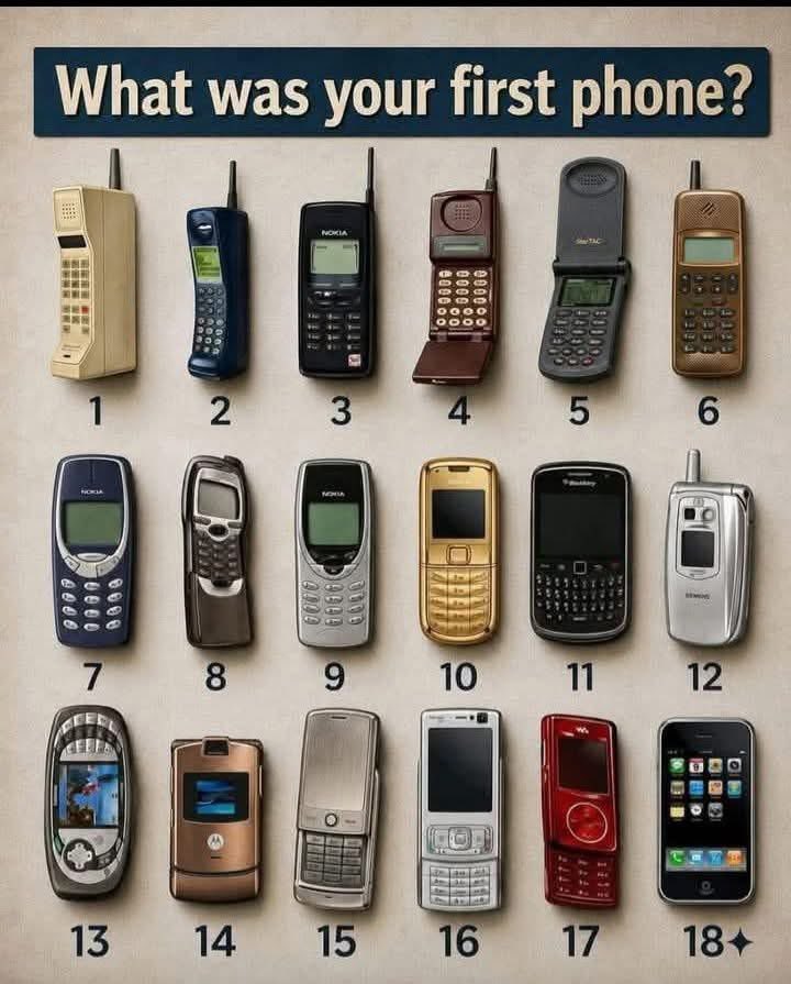 OyaBusRide's tweet photo. Who remembers their very first mobile phone?

For many of us, it was the era of the Nokia 3310, Sagem, Motorola, or the legendary BlackBerry 😄 And just as mobile technology evolved, transportation is evolving too. At Oya Bus Ride, we are proud to be part of that evolution. https://t.co/fX968RuUtN