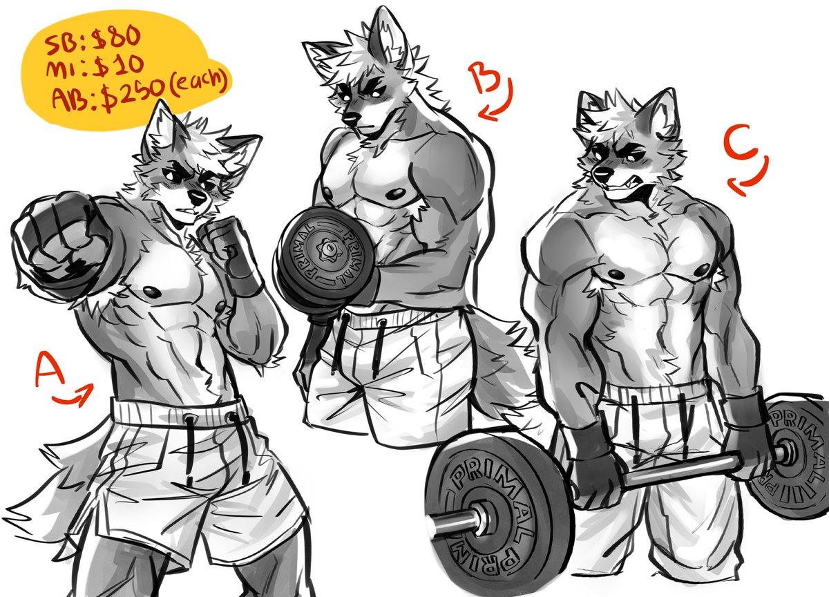 atkaso's tweet photo. GYM YCH 💪🥊

+ info below ⬇️ https://t.co/DSW9kCVTrX