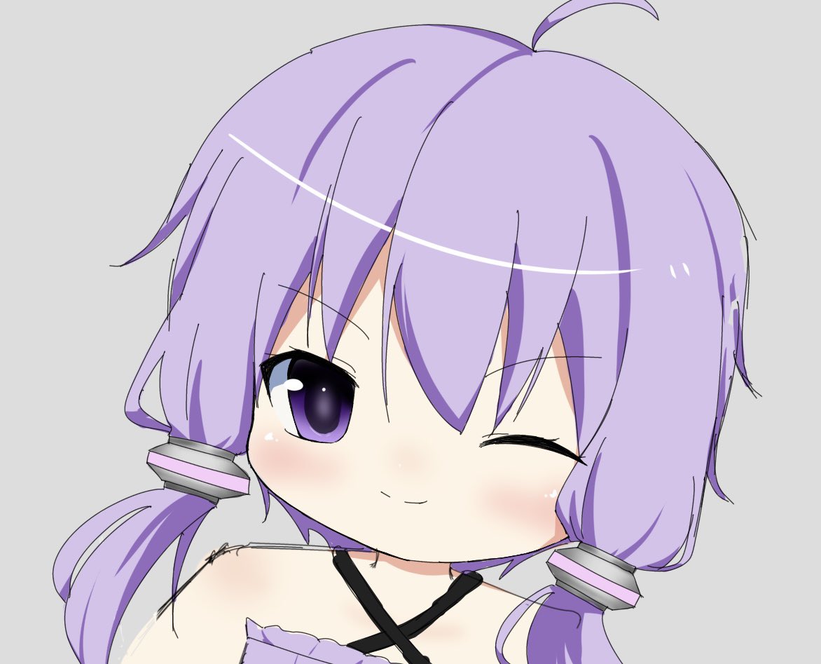 kuki_114's tweet photo. 久しぶりにゆかりさんを描きたくなったので。まあ、顔だけですけどもw https://t.co/64YHSUabqf