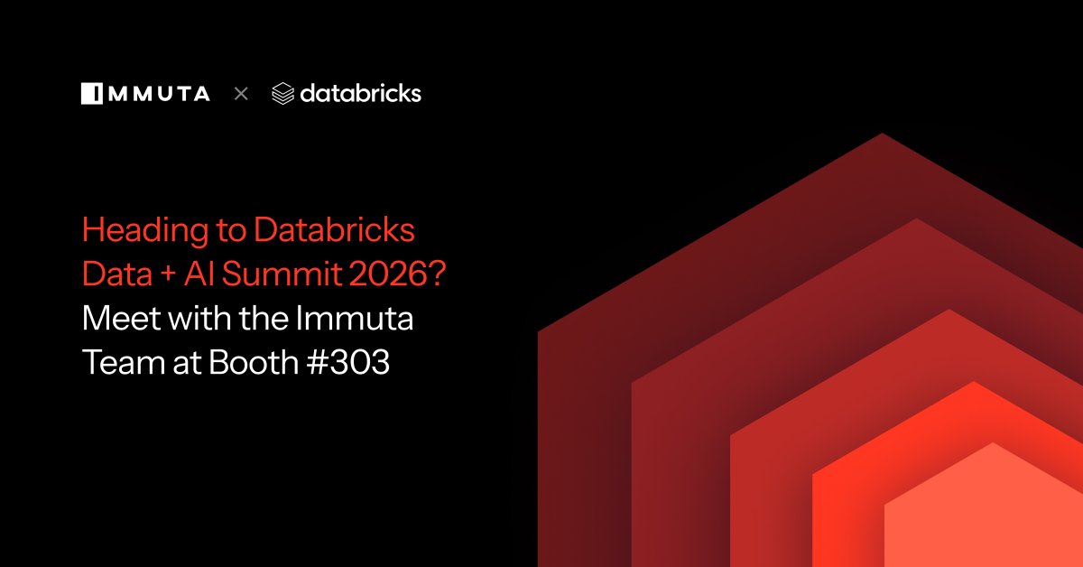 immuta's tweet photo. If you're heading to Databricks Data + AI Summit, come find us at Booth #303.

We'll show you how leading teams are getting data to the people and agents who need it in minutes, not weeks — without the ticket queues and compliance risk. 

https://t.co/k3Tb52aIs2 https://t.co/lah3OYvTGJ