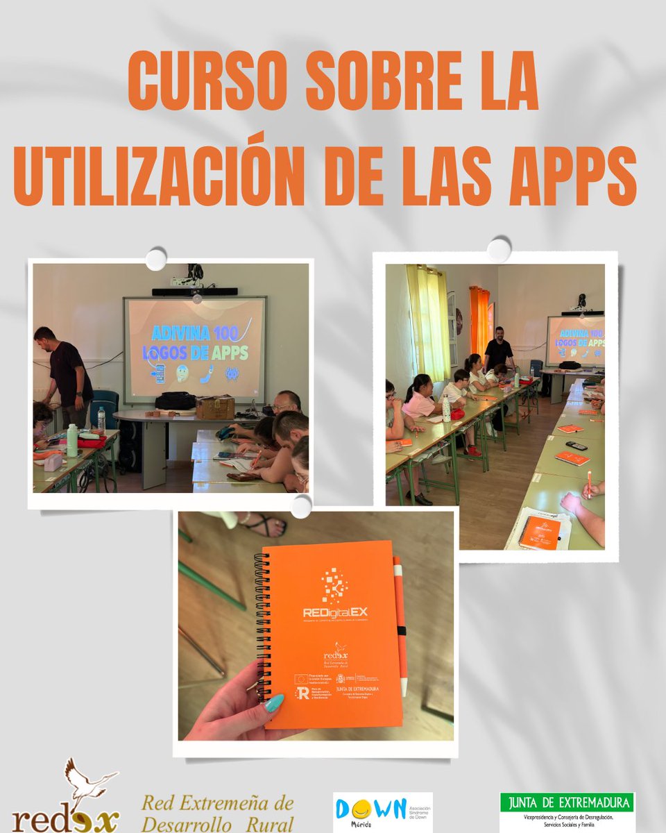 downmerida's tweet photo. Esta semana los chicos del Área de Adultos están realizando un curso sobre la utilización y el uso correcto de las APPS básicas que se utilizan en el día a día.

Gracias a Redex y a Manuel por impartirnos el curso, es un placer contar con vosotros de nuevo! https://t.co/7RbO8hPNZ4