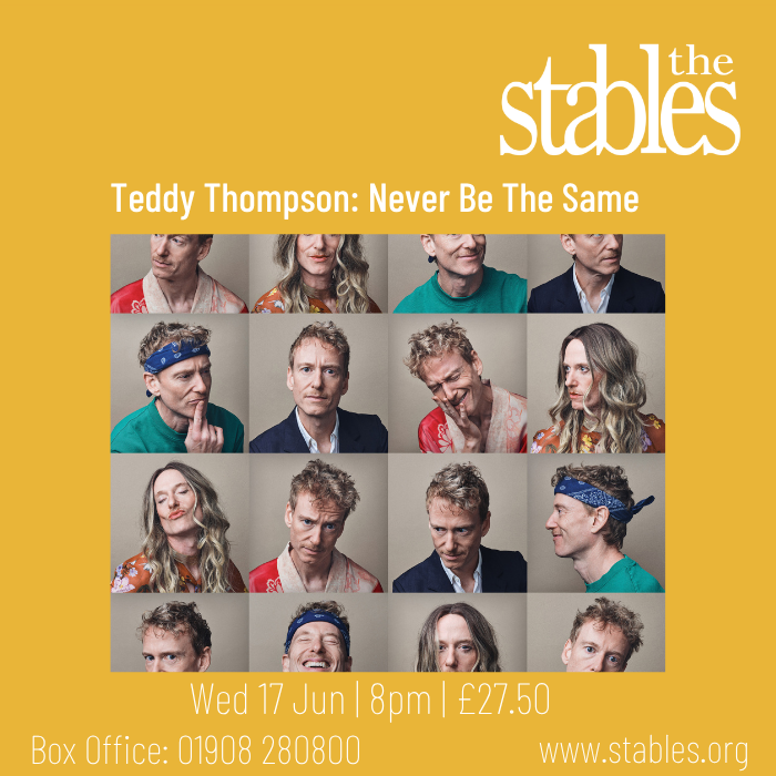 StablesMK's tweet photo. His amazing new album is out!

Teddy Thompson: Never Be The Same
📅Wednesday 17 June | 8pm
📍@StablesMK

Teddy Thompson has returned with the exquisitely crafted Never Be The Same.

Book now👇

https://t.co/NlVNt9njwW https://t.co/EftWrmb9s1