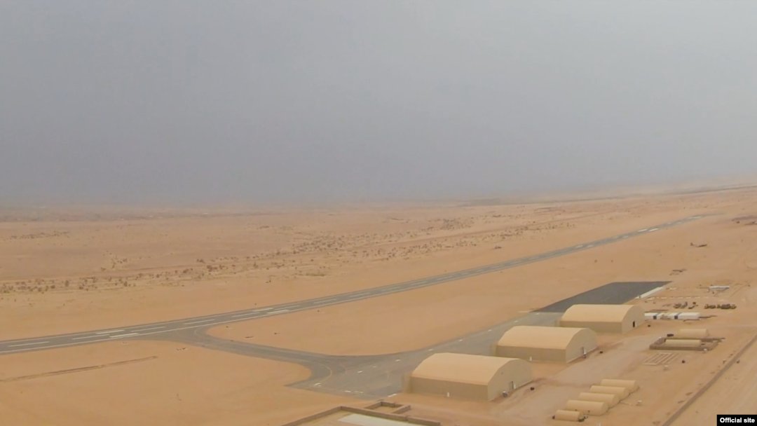 Air Base 201, aka Base Americaine in Agadez, Niger. Built at a cost of ...