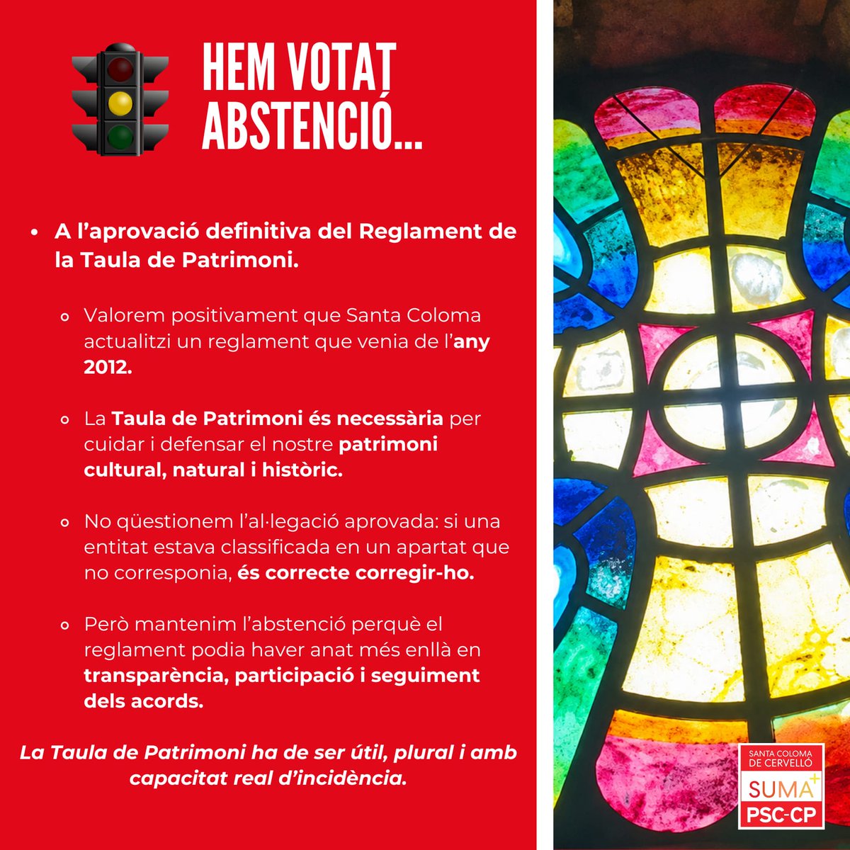 psccolomacerv's tweet photo. Hem fet abstencions responsables quan compartim part del fons, però no podem normalitzar expedients amb manca de contracte, planificació insuficient o marge de millora en transparència i participació.

Fiscalitzar també és defensar una millor gestió pública. https://t.co/3TSizRcoJ4