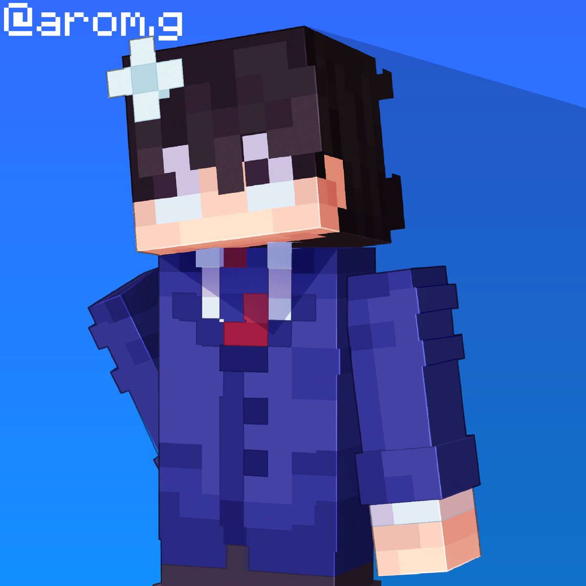 Arom_2011's tweet photo. Comission✅ profil picture for @AZ12G_ 
@cmlcreators #minecraft #minecraftpfp #blockbench #minecraftart #komisan https://t.co/ZR1DZSMIsh