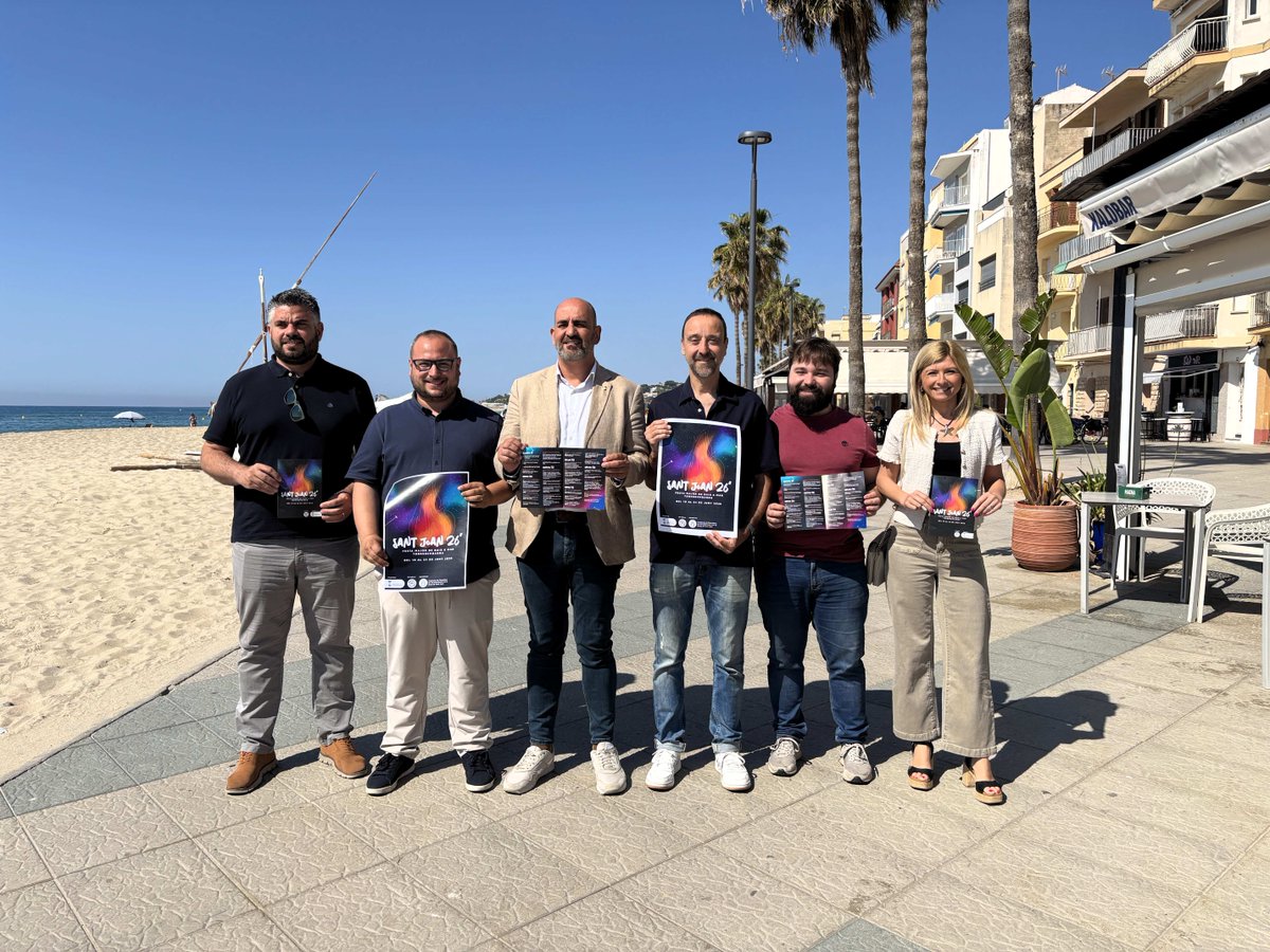 AjTorredembarra's tweet photo. 🔥 Ja arriba Sant Joan, la Festa Major de Baix a Mar 2026‼️

🎉 Del 19 al 24 de juny, viurem sis dies plens de tradició, música, foc, cultura popular, esport i activitats per a tota la família.

Consulteu el programa 🔗 https://t.co/vQO3aq7u8o

📷 Aj. #Torredembarra https://t.co/Sc87wjCZVh
