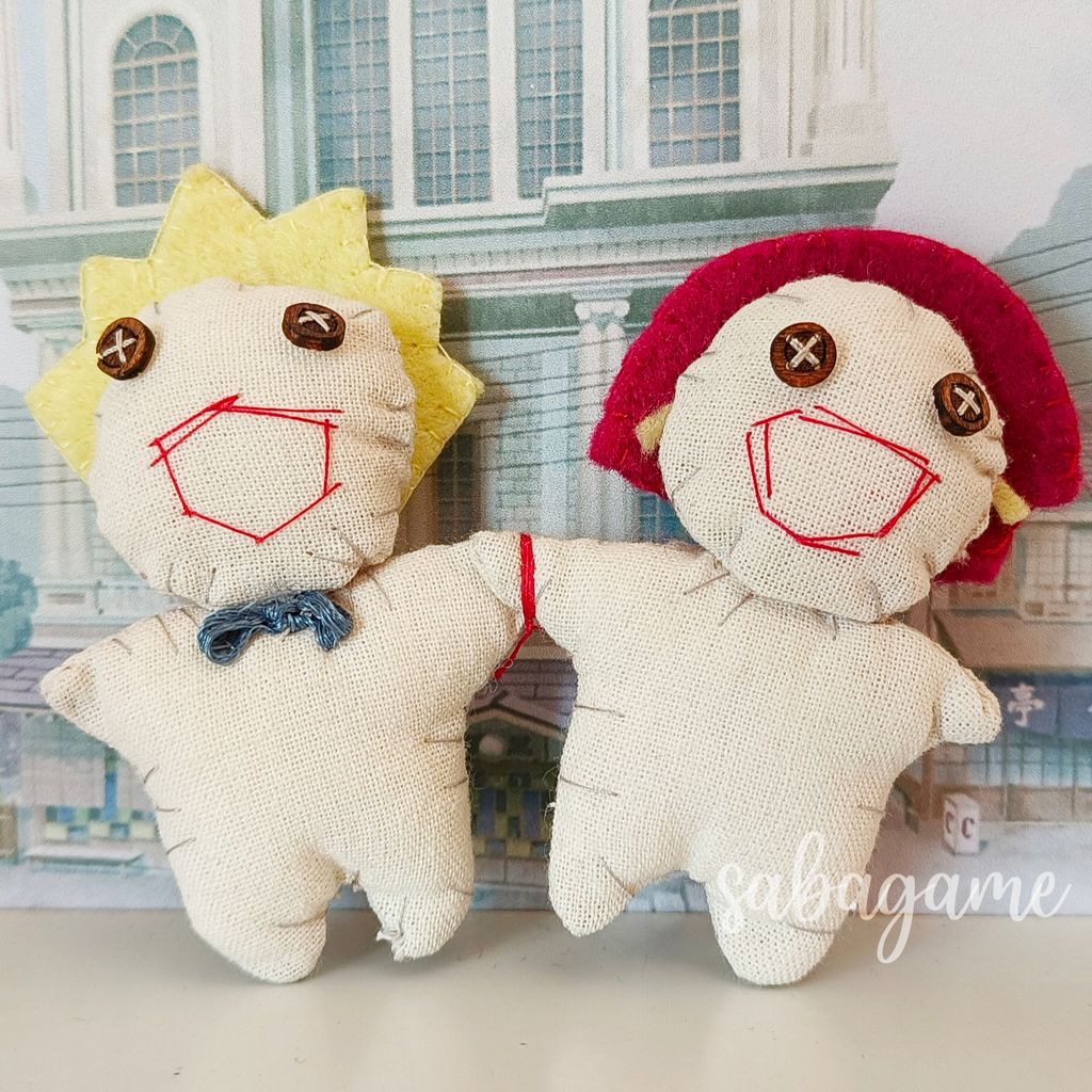 sabagame_s's tweet photo. I liked the dolls in the anime so much that I had to make them, and then I got inspired to make all of Roman-dan. I hope you like them ❤️ 
#boueibu #ハイカラFA https://t.co/P1caqjMYdU