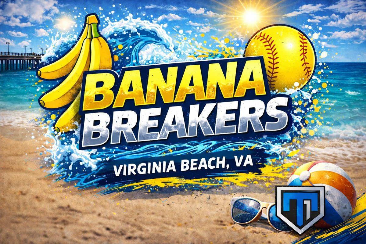 TierOneFP's tweet photo. 🍌🔥 FALL BANANA SERIES IS HERE… AND IT’S BUILT DIFFERENT 🔥🍌

This fall, we’re bringing the Banana Bash experience to THREE locations…

👉 Same energy
👉 Same chaos
👉 Same competition

🎧 DJ + music all day
👕 T-shirt giveaways & Banana Upgrades
🎤 “Say It or Spray It” (win the BIG chain)
💃 Team dance battles & on-field competitions
🍌 Rope Drop to kick off the weekend
🔥 Non-stop energy from first pitch to final out

And yeah… we’re still playing some pretty good softball too 😏

⚡ Fast-paced games
⚡ Built Different format
⚡ Competitive Sunday bracket

📍 CHOOSE YOUR LOCATION

🌴 Bananas at the Beach – Wilmington, NC
👉 https://t.co/LxuVVBMIvq

🔥 Big Banana Bash – Florence, SC (Oct 17–18)
👉 https://t.co/k70evq87Hp

🌊 Banana Breakers – Virginia Beach, VA (Oct 31–Nov 1)
👉 https://t.co/WXH0D6pfDW

🚨 These events WILL sell out

If you’ve played in one before — you already know.
If you haven’t — now’s your chance.

💥 Come for the games.
🍌 Stay for the experience.

#BananaBash #BuiltDifferent #TierOneFastpitch #USASoftball #FallSoftball #TravelBall #SoftballLife #GameDayEnergy