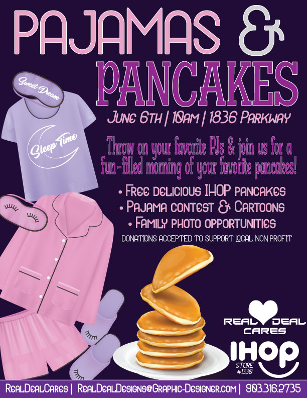 RealDealCares's tweet photo. Pajamas &amp; Pancakes
“Roll out of bed and into breakfast”
#RealDealCares #RealDealLovesTheKids #RealDealDesigns #RealDealEnt #RealDealMarqueeRentals #RealDealPhotos https://t.co/etsnnnWoUr