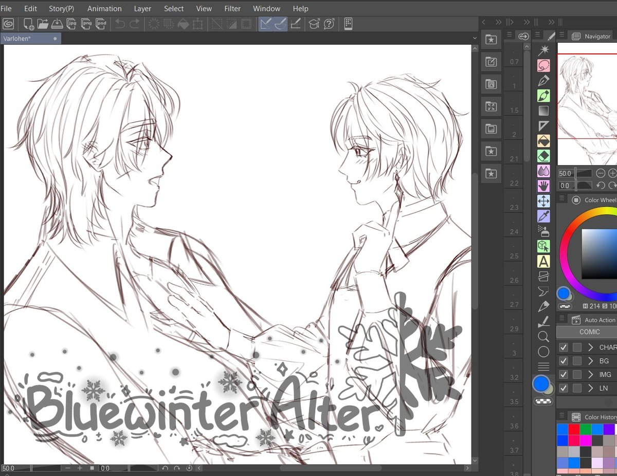 bluewinteralter's tweet photo. #varlohen #varhen Sketch~ https://t.co/VavIiCpfkQ