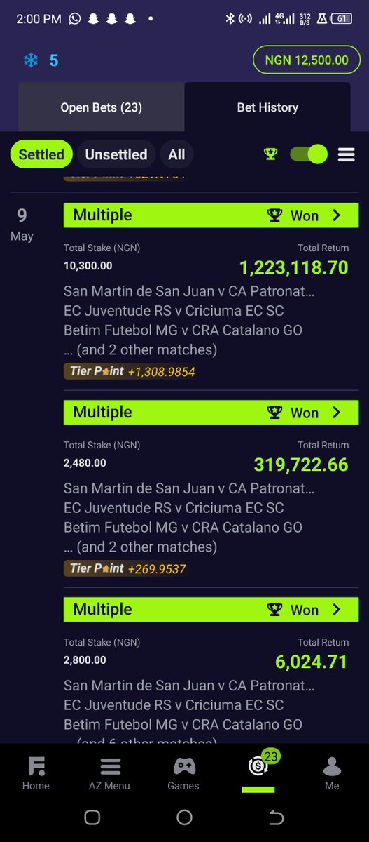 itzmboo's tweet photo. We no post our winning tickets no mean say we sef no dey boom... The goal na to always dey in profit... https://t.co/SJVYtS037D