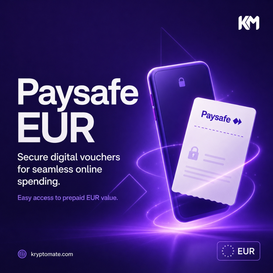 kryptomate9's tweet photo. Secure Paysafe EUR vouchers with crypto 🔐⚡
Achetez Paysafe avec crypto.
Paysafe mit Krypto kaufen.
Compra Paysafe con cripto.
Fast, secure digital vouchers for online spending.
https://t.co/R7egfSAiTz
#Paysafe #GiftCards #CryptoPayments #PayWithCrypto #Cryptomonnaie #Krypto #Cripto #EUR #KryptoMate