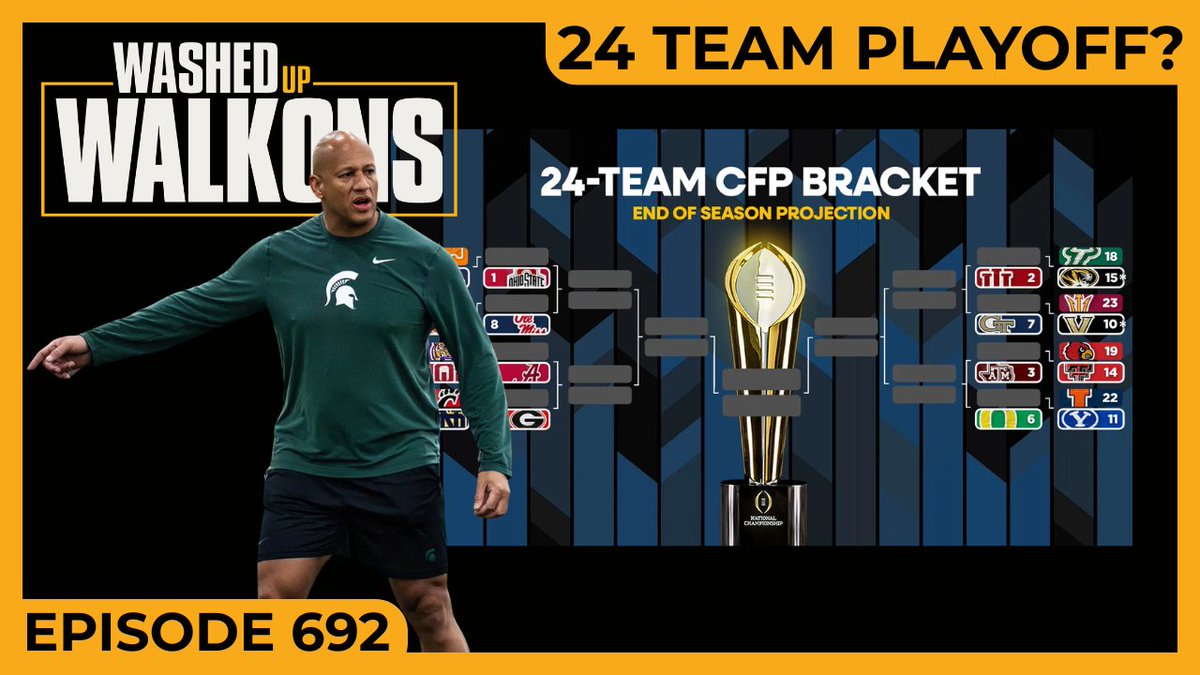 WashedUpWalkons's tweet photo. NEW EPISODE

-24 Team Playoff
-Dumb Punt Rule
-CyHawk under the lights!

and more...

@BleavNetwork x @FanDuel
Find it here:
📺 https://t.co/1gErWUkZ7K
🟢 https://t.co/KDHtwAbPhE https://t.co/VuUQM6OvZA