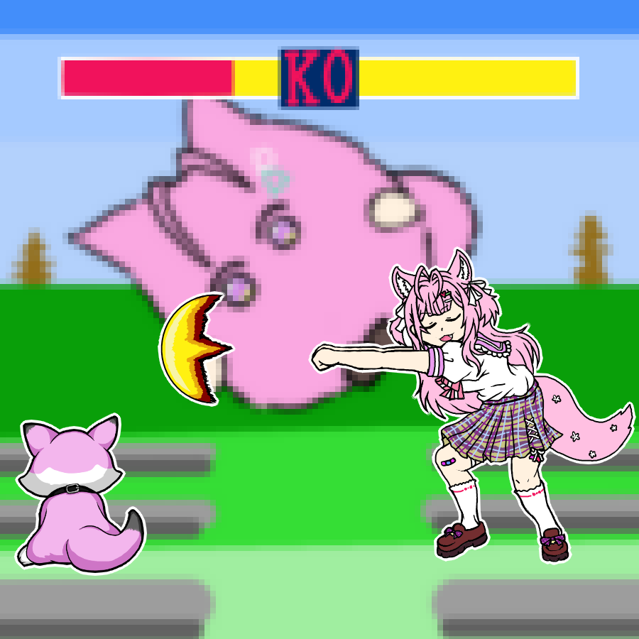onsenkitune's tweet photo. NaN GAME の振付が
牽制からの対空アッパーに見える…(*'ω'*)
世界の（ﾀｲｸﾞｰ）確率（ﾀｲｸﾞｰ）シミュレーション（ｱﾊﾟｶｰ）♪
＃こよりすけっち https://t.co/z8jHhd1sTD
