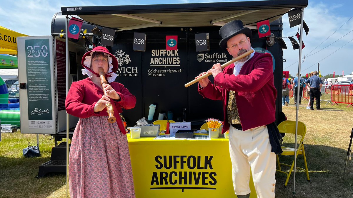 suffolkcc's tweet photo. Make sure to visit our colleagues from Suffolk Archives on Stand Red 399!

Explore the Archives on Tour travelling exhibition, enjoy free crafts and musical performances, and find out more about their upcoming exhibition, To the Moon, launching on 19 June. 🌙

#SuffolkShow https://t.co/2b0c4c1Sv9