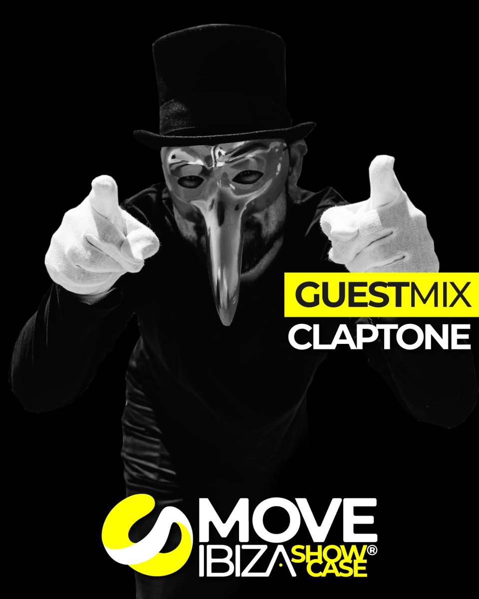 JdkRadio's tweet photo. Tomorrow on https://t.co/j0p1SD1Jpu, 29 May 2026 at 11am uk time, midday 12pm Europe time we have a guest mix by the famous masked man "Claptone". All done in conjunction of Move Ibiza Showcase Spread the word, lock in and feel the beats and vibes that is only on JDK Radio. @Claptone_